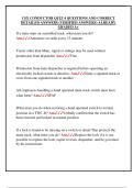 CSX CONDUCTOR QUIZ 4 QUESTIONS AND CORRECT  DETAILED ANSWERS &lpar;VERIFIED ANSWERS&rpar; ALREADY  GRADED A&plus;