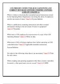 CSX FREIGHT CONDUCTOR QUIZ 2 QUESTIONS AND  CORRECT DETAILED ANSWERS &lpar;VERIFIED ANSWERS&rpar;  ALREADY GRADED A&plus;