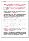 Psychiatric Technician State Board Exam Guide &vert; SBVC &vert; Study Resources & Outline