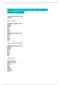 COMSAE 110 EXAM QUESTIONS AND CORRECT VERIFIED ANSWERS