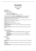 samenvatting economie boekje crisis - LWEO - havo 4 en 5 