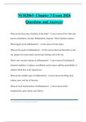 NUR2063- Chapter 3 Exam 2026 Questions and Answers