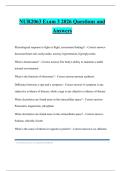 NUR2063 Exam 3 2026 Questions and Answers