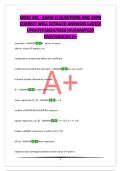 MGSC 291 EXAM 2&vert;QUESTIONS AND 100&percnt; CORRECT WELL DETAILED ANSWERS&vert;LATEST UPDATE&excl;&excl;&excl;2025&sol;2026&vert;GUARANTEED PASS&vert;GRADED A&plus;