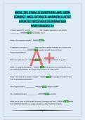 MGSC 291 EXAM 2&vert;QUESTIONS AND 100&percnt; CORRECT WELL DETAILED ANSWERS&vert;LATEST UPDATE&excl;&excl;&excl;2025&sol;2026&vert;GUARANTEED PASS&vert;GRADED A&plus;