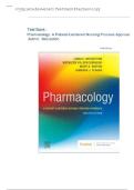 Test Bank - Pharmacology : A Patient-Centered Nursing Process Approach 12th Edition ( Linda E. McCuistion, 2025) All Chapters | Newest Edition