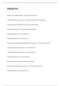 PNCB-PC EXAM QUESTIONS AND ANSWERS VERIFIED SOLUTIONS&vert; GRADED A&plus;&period;