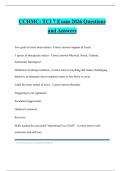 CCHMC&colon; TCI 7 Exam 2026 Questions and Answers