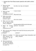 Hunter's Ed&period; Final Study Guide questions with 100&percnt; correct answers &vert; verfied