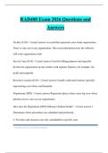RAD400 Exam 2026 Questions and Answers