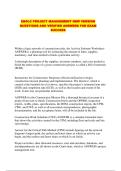  EBOLC PROJECT MANAGEMENT NEW VERSION QUESTIONS AND VERIFIED ANSWERS FOR EXAM SUCCESS
