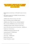 TAXI AUTHORITY COMPLETE SET OF CURRENT EXAM QUESTIONS AND CORRECT ANSWERS &lpar;newest 2026-2027&rpar;