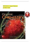 Organic Chemistry &ndash; 6th Edition by Janice Gorzynski Smith &vert; Complete Test Bank &vert; Verified Questions & Answers