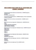 NEW CSOWM STUDY SET WITH ALL QUESTIONS AND CORRECT ANSWERS&excl;&excl;