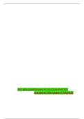 EXIT HESI COMPREHENSIVE B EVOLVE PRACTICE QUESTIONS AND CORRECT ANSWERS