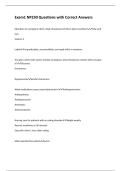 Exam1 NP230 Questions with Correct Answers 