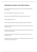 NP230 Week 3 Questions with Verified Solutions 