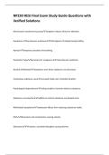  NP230 HESI Final Exam Study Guide Questions with  Verified Solutions