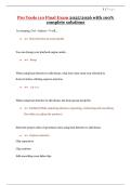 Pro Tools 110 Final Exam 2025&sol;2026 with 100&percnt; complete solutions