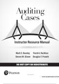 Auditing Cases&colon; An Interactive Learning Approach &lpar;7th Edition&comma; Mark S&period; Beasley&rpar; Complete Solutions Manual for All Chapters