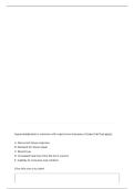 NSG 3113 PATHO FOR NURSES EXAM 2 REVIEW QUESTIONS WITH CORRECT ANSWERS