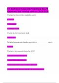 E6 Technical Sergeant Promotion Board questions and correct answers 2025-2026