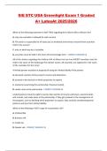 SIE STC USA Greenlight Exam 1 With 100&percnt; Correct Answers Graded A&plus; Latest 2025&sol;2026