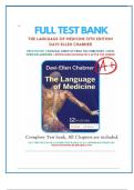 The Language of Medicine 12th Edition by Chabner | Test Bank with Answers