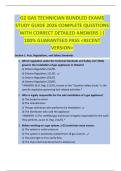 G2 Gas Technician Bundled Exams Study Guide 2026