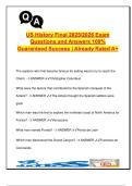 U&period;S&period; History Final Exam &lpar;100&plus; Questions&rpar; &ndash; Exploration&comma; Revolution&comma; Civil War&comma; Constitution &vert; High School Level &vert; 2025&sol;2026