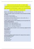 TSSA G3 EXAM STUDY GUIDE 2026 COMPLETE QUESTIONS WITH CORRECT DETAILED ANSWERS &vert;&vert; 100&percnt; GUARANTEED PASS <RECENT VERSION>