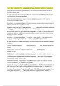 FI 412 TEST 1 UNIVERSITY OF ALABAMA QUESTIONS ANSWERED CORRECTLY GRADED A&plus;
