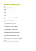 PACT 700 Exam Questions and Answers Graded A&plus;