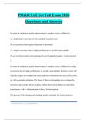 PM&R SAE Set Full Exam 2026 Questions and Answers