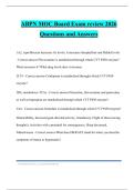 ABPN MOC Board Exam review 2026 Questions and Answers