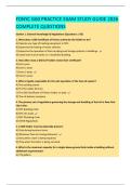 FDNYC G60 PRACTICE EXAM STUDY GUIDE 2026 COMPLETE QUESTIONS WITH CORRECT DETAILED ANSWERS &vert;&vert; 100&percnt; GUARANTEED PASS <RECENT VERSION>