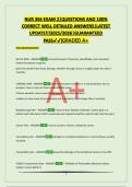 NUR 356 EXAM 2&vert;QUESTIONS AND 100&percnt; CORRECT WELL DETAILED ANSWERS&vert;LATEST UPDATE&excl;&excl;&excl;2025&sol;2026&vert;GUARANTEED PASS&vert;GRADED A&plus;
