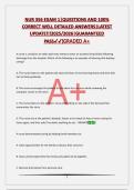 NUR 356 EXAM 1&vert;QUESTIONS AND 100&percnt; CORRECT WELL DETAILED ANSWERS&vert;LATEST UPDATE&excl;&excl;&excl;2025&sol;2026&vert;GUARANTEED PASS&vert;GRADED A&plus;