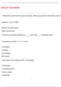 ECN 221 Final Review Questions and Answers &lpar;100 &percnt;Score&rpar; Latest Updated  2026