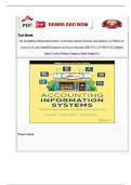 Test Bank for Accounting Information Systems&comma; 1st Edition by Arline A&period; Savage
