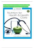 Nutrition for Health and Healthcare &ndash; 8th Edition &lpar;DeBruyne&comma; 2025&rpar; &vert; Complete Test Bank with Correct Answers