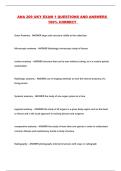ANA 209 UKY EXAM 1 QUESTIONS AND ANSWERS 100&percnt; CORRECT 