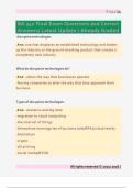 BA 342 Final Exam Questions and Correct  Answers&sol; Latest Update &sol; Already Graded 