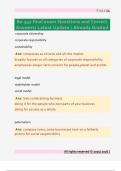 BA 342 Final Exam Questions and Correct  Answers&sol; Latest Update &sol; Already Graded