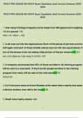 PICAT PRE-ASVAB GO NAVY Exam Questions And Correct Answers 2025-2026