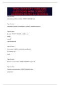 FINAL EXAM CP1 NURS 5354 QUESTIONS WITH CORRECT ANSWERS RATED A&plus; 2025&sol;2026