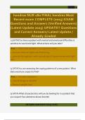 hondros NUR 180 FINAL hondros Most  Recent exam COMPLETE &lpar;2025&rpar; EXAM  Questions and Answers &lpar;Verified Answers&rpar;  &lpar;Latest Update 2025&rpar; UPDATE&excl;&excl; Questions  and Correct Answers&sol; Latest Update &sol;  Already Graded