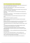 SOCI LAC FINAL QUESTIONS WITH CORRECT ANSWERS GRADED A&plus;