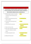 RV REGISTERED TECHNICIAN SAMPLE QUESTIONS AND CORRECT DETAILED ANSWERS WITH   EXPLANATIONS &lpar;VERIFIED ANSWERS&rpar; A NEW UPDATED VERSION LATEST&vert; GUARANTEED A&plus;