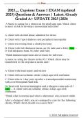 2025&comma;&comma;&comma; Capstone Exam 1 EXAM &lpar;updated  2025&rpar; Questions & Answers &vert; Latest Already  Graded A&plus; UPDATE 2025&vert;2026 